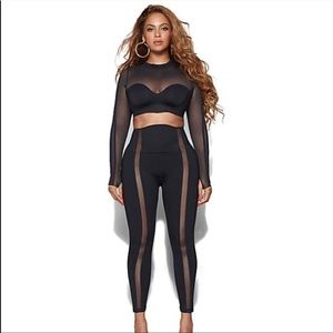 Ivy Park Drip 2.2 - Mesh Panel Tights